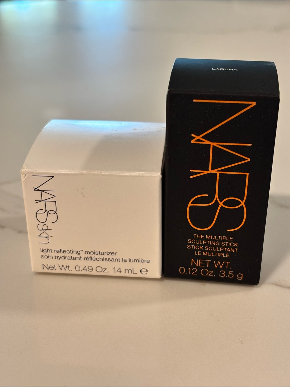 NARS set Light Reflecting Moisturizer & The Multiple Sculpting Stick